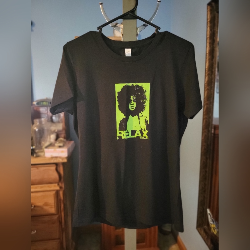 Behind The Chair Hairstylist "Relax" T-shirt